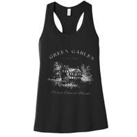 Green Gables Prince Edward Island Est 1908 Book Lover Women's Racerback Tank