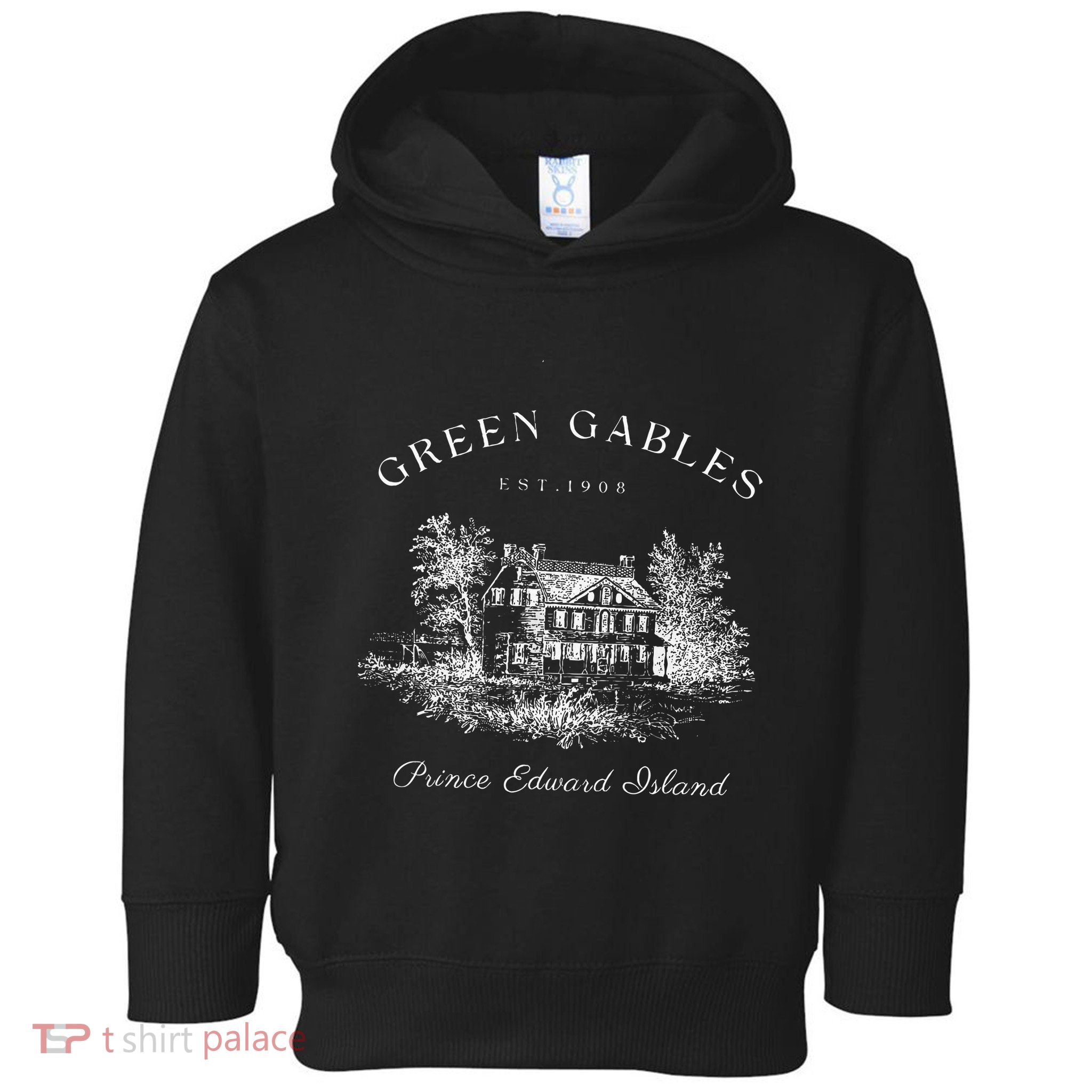 Green Gables Prince Edward Island Est 1908 Book Lover Toddler Hoodie