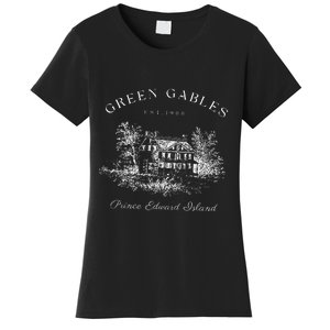 Green Gables Prince Edward Island Est 1908 Book Lover Women's T-Shirt