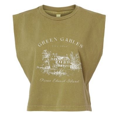 Green Gables Prince Edward Island Est 1908 Book Lover Garment-Dyed Women's Muscle Tee