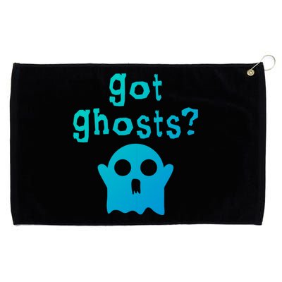 Got Ghosts Paranormal Gift Grommeted Golf Towel