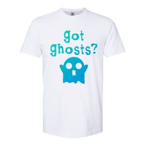 Got Ghosts Paranormal Gift Softstyle CVC T-Shirt