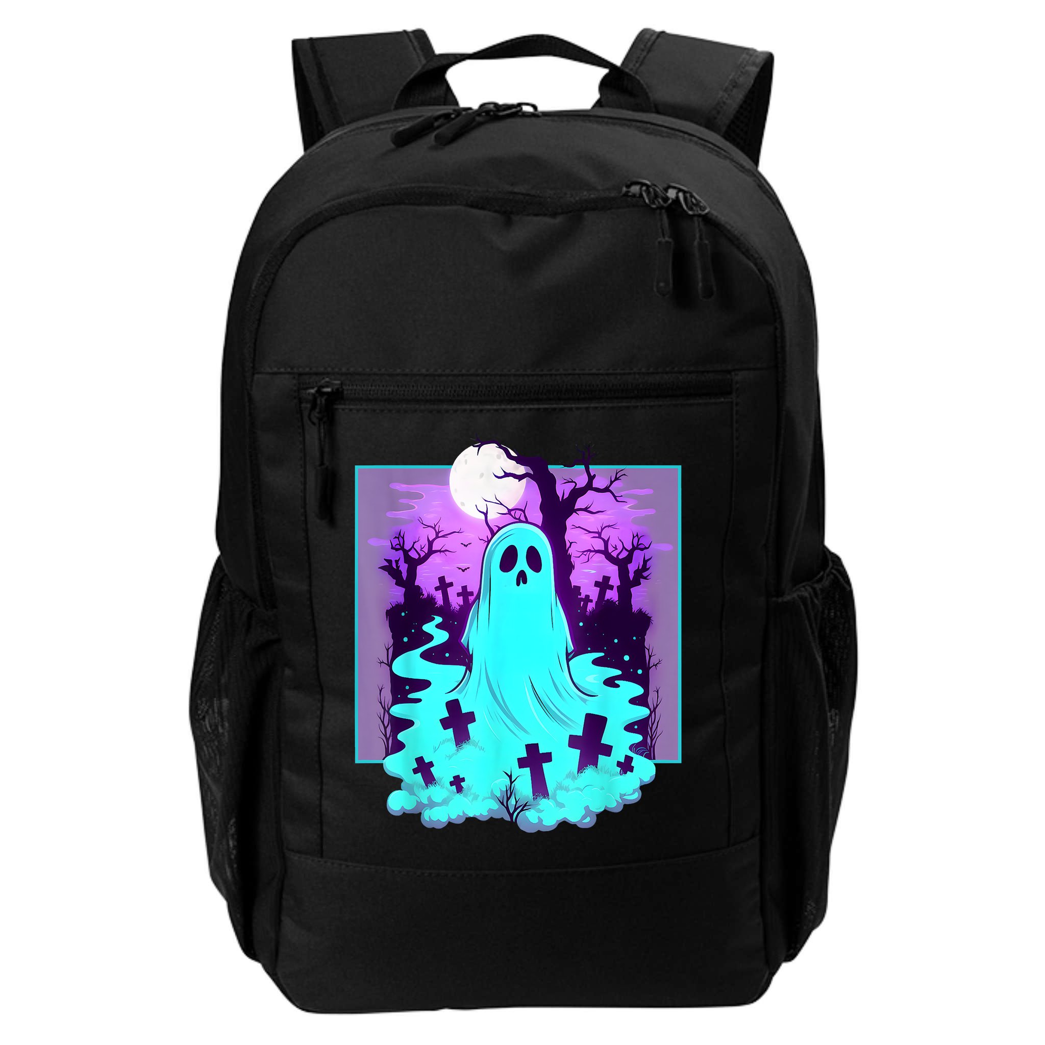 Ghost Graveyard Pastel Goth Cute Spooky Halloween Aesthetic Backpack