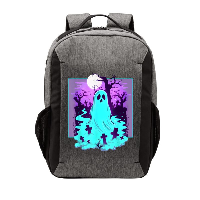 Ghost Graveyard Pastel Goth Cute Spooky Halloween Aesthetic Vector Backpack