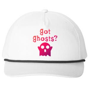 Got Ghosts Paranormal Gift Snapback Five-Panel Rope Hat