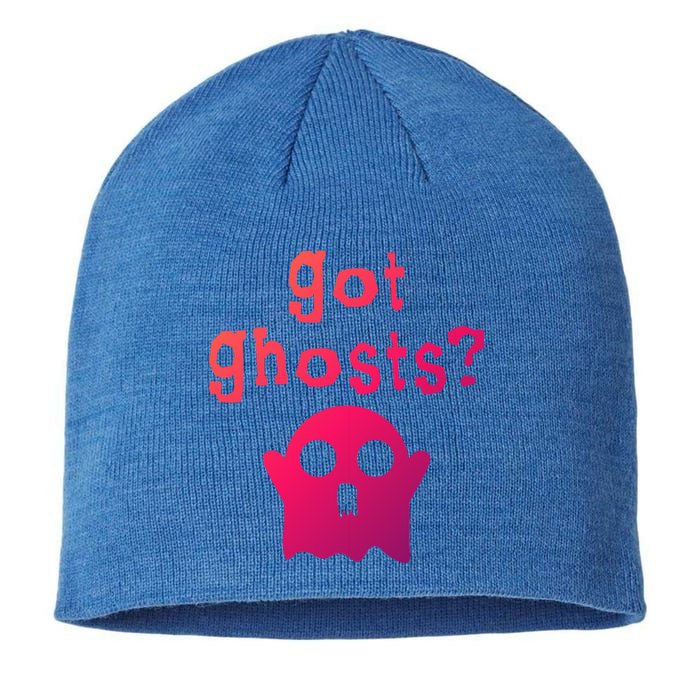 Got Ghosts Paranormal Gift Sustainable Beanie