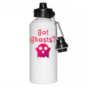 Got Ghosts Paranormal Gift Aluminum Water Bottle