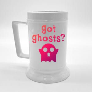 Got Ghosts Paranormal Gift Beer Stein