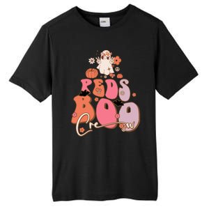 Groovy Ghost Peds Boo Crew Halloween Cute Boo Cool Gift Tall Fusion ChromaSoft Performance T-Shirt