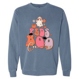 Groovy Ghost Peds Boo Crew Halloween Cute Boo Cool Gift Garment-Dyed Sweatshirt