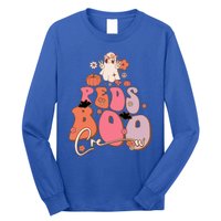 Groovy Ghost Peds Boo Crew Halloween Cute Boo Cool Gift Long Sleeve Shirt