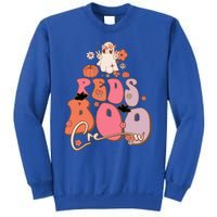 Groovy Ghost Peds Boo Crew Halloween Cute Boo Cool Gift Sweatshirt