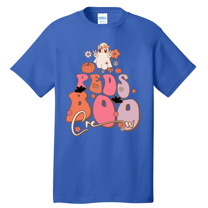 Groovy Ghost Peds Boo Crew Halloween Cute Boo Cool Gift Tall T-Shirt