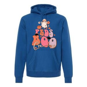 Groovy Ghost Peds Boo Crew Halloween Cute Boo Cool Gift Premium Hoodie