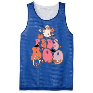 Groovy Ghost Peds Boo Crew Halloween Cute Boo Cool Gift Mesh Reversible Basketball Jersey Tank