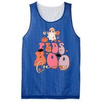 Groovy Ghost Peds Boo Crew Halloween Cute Boo Cool Gift Mesh Reversible Basketball Jersey Tank