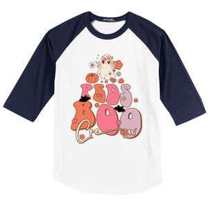 Groovy Ghost Peds Boo Crew Halloween Cute Boo Cool Gift Baseball Sleeve Shirt