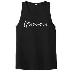 Glamorous Grandma Pun Grandmother Gift From Grand Glamcute Giftma Gift PosiCharge Competitor Tank