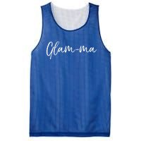 Glamorous Grandma Pun Grandmother Gift From Grand Glamcute Giftma Gift Mesh Reversible Basketball Jersey Tank