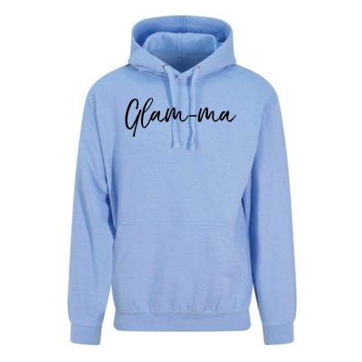 Glamorous Grandma Pun Grandmother Gift From Grand Glamcute Giftma Gift Unisex Surf Hoodie