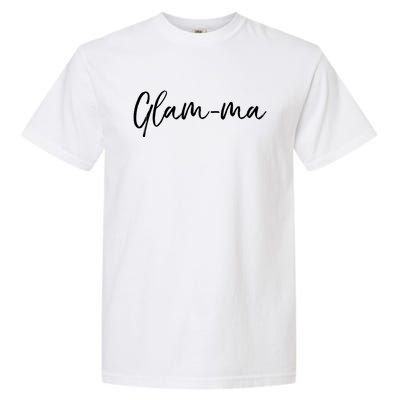 Glamorous Grandma Pun Grandmother Gift From Grand Glamcute Giftma Gift Garment-Dyed Heavyweight T-Shirt