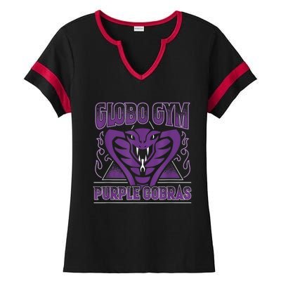 Globo Gym Purple Cobras Ladies Halftime Notch Neck Tee