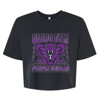 Globo Gym Purple Cobras Bella+Canvas Jersey Crop Tee