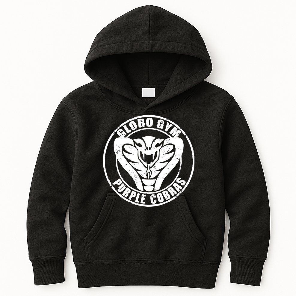 Globo Gym Purple Cobras Kids Hoodie