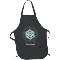 Granada Geometric Pattern Tutorial Full-Length Apron With Pockets