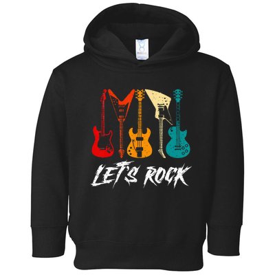 Guitarist Guitar Player Rock Music Lover Guitar Toddler Hoodie