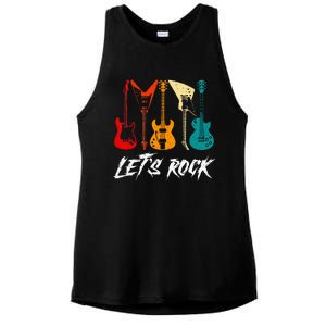 Guitarist Guitar Player Rock Music Lover Guitar Ladies PosiCharge Tri-Blend Wicking Tank