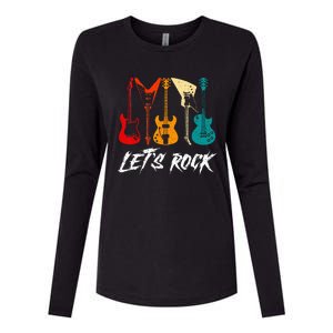 Guitarist Guitar Player Rock Music Lover Guitar Womens Cotton Relaxed Long Sleeve T-Shirt