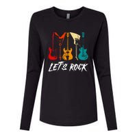 Guitarist Guitar Player Rock Music Lover Guitar Womens Cotton Relaxed Long Sleeve T-Shirt