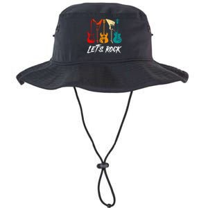 Guitarist Guitar Player Rock Music Lover Guitar Legacy Cool Fit Booney Bucket Hat