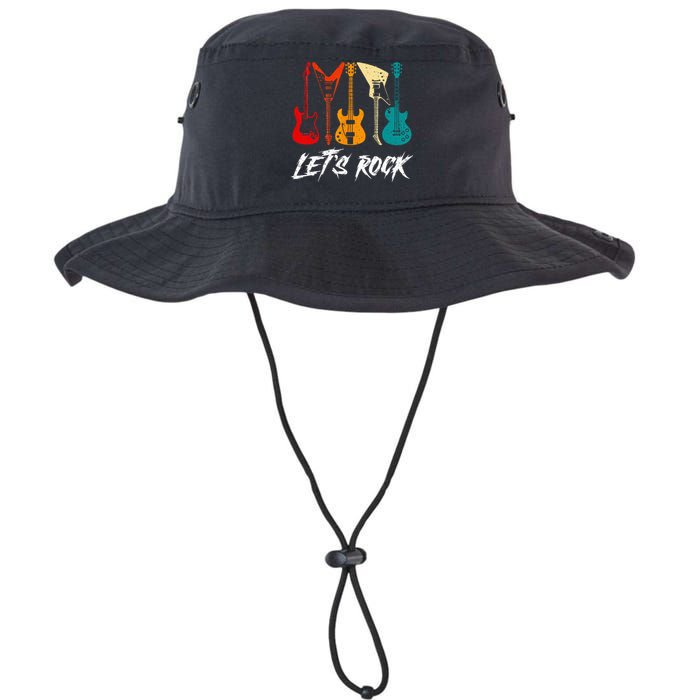 Guitarist Guitar Player Rock Music Lover Guitar Legacy Cool Fit Booney Bucket Hat