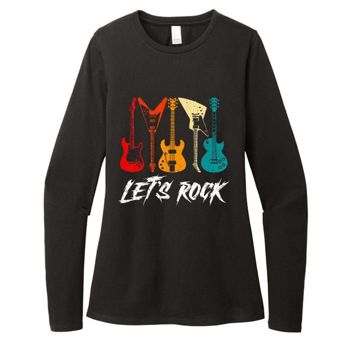 Guitarist Guitar Player Rock Music Lover Guitar Womens CVC Long Sleeve Shirt