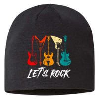 Guitarist Guitar Player Rock Music Lover Guitar Sustainable Beanie