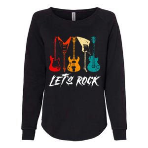 Guitarist Guitar Player Rock Music Lover Guitar Womens California Wash Sweatshirt