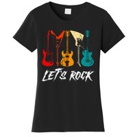 Guitarist Guitar Player Rock Music Lover Guitar Women's T-Shirt