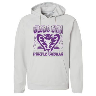 Globo Gym Purple Cobras Performance Fleece Hoodie