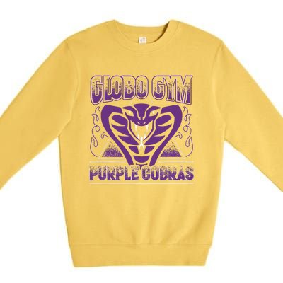 Globo Gym Purple Cobras Premium Crewneck Sweatshirt