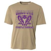 Globo Gym Purple Cobras Cooling Performance Crew T-Shirt