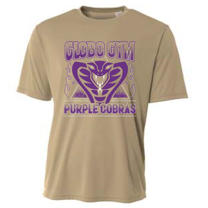 Globo Gym Purple Cobras Cooling Performance Crew T-Shirt