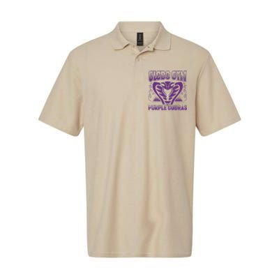 Globo Gym Purple Cobras Softstyle Adult Sport Polo