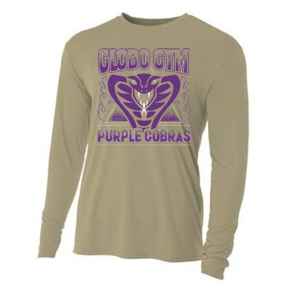 Globo Gym Purple Cobras Cooling Performance Long Sleeve Crew