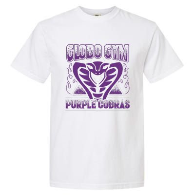 Globo Gym Purple Cobras Garment-Dyed Heavyweight T-Shirt