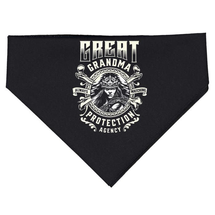 Great Grandma Protection Agency Always Watching USA-Made Doggie Bandana