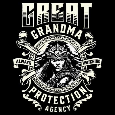 Great Grandma Protection Agency Always Watching T-Shirt