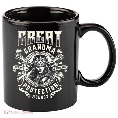 Great Grandma Protection Agency Always Watching 11oz C Handle Ceramic Mug
