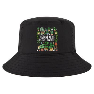 Gardening Gardener Potted Just One More Plant I Promise Meaningful Gift Cool Comfort Performance Bucket Hat